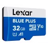 Cartão de memória Lexar BLUE PLUS microSDHC 32 GB, C10 A1 U3 V10