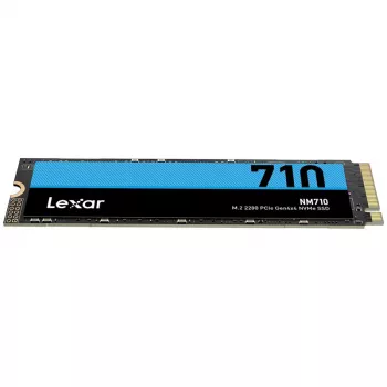 LEXAR NM710 500GB SSD M.2 2280 PCIe Gen4x4 NVMe - 5000MB/s leitura, 2600MB/s escrita