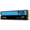 LEXAR NM710 500GB SSD M.2 2280 PCIe Gen4x4 NVMe - 5000MB/s leitura, 2600MB/s escrita