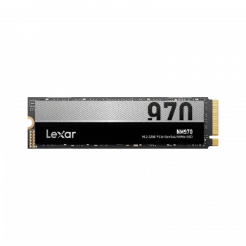 Lexar NM970 1TB PCIe Gen5x4 M.2 2280 NVMe SSD - 11000MB/s leitura, 10000MB/s escrita