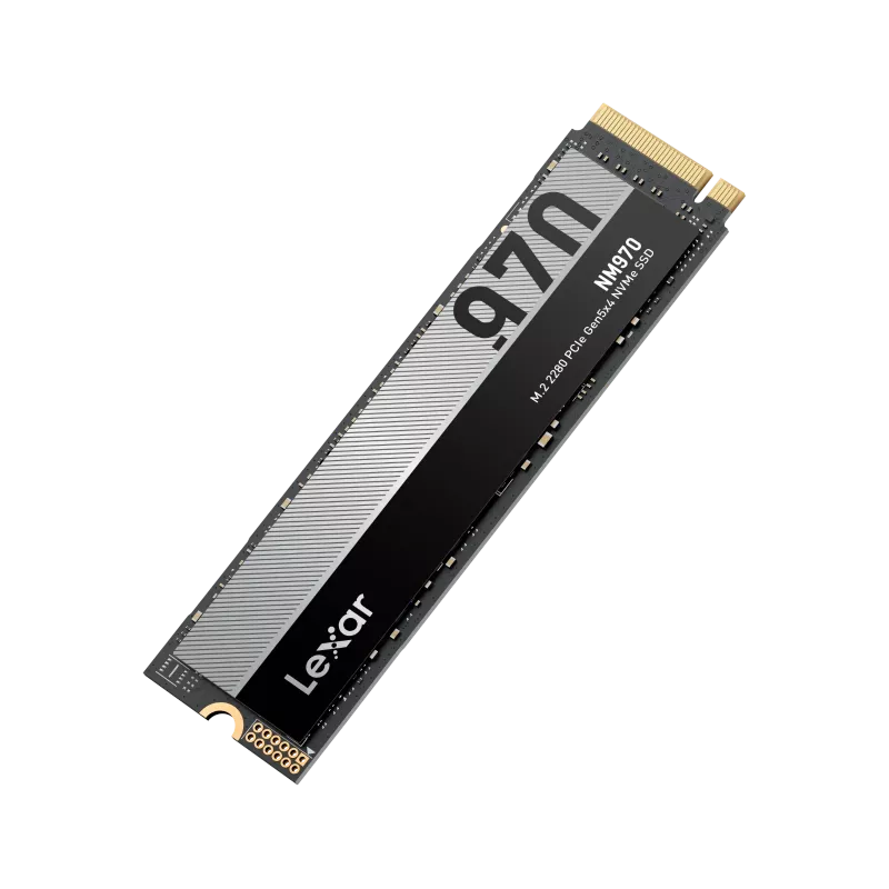 Lexar NM970 LNM970X002T-RNNNG SSD de 2 TB M.2 2280 PCIe Gen5 x4, leitura 11000 MB/s, escrita 10000 MB/s