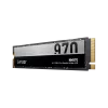 Lexar NM970 LNM970X002T-RNNNG SSD de 2 TB M.2 2280 PCIe Gen5 x4, leitura 11000 MB/s, escrita 10000 MB/s