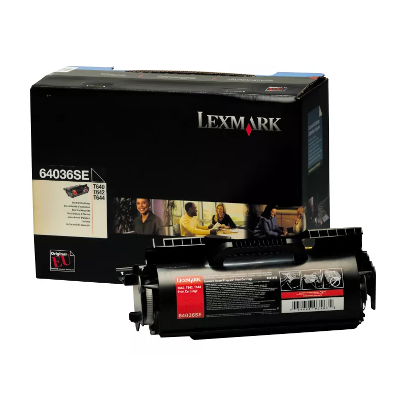 Lexmark 64036SE Cartucho de Toner Preto - para T640, T642, T644