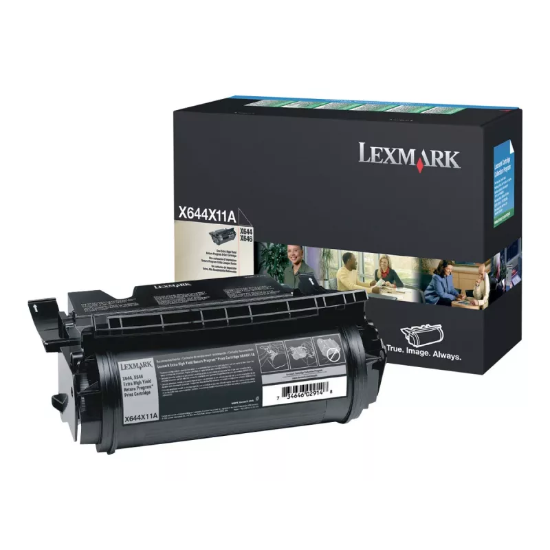 Lexmark Cartucho de Toner Original Preto LCCP, LRP
