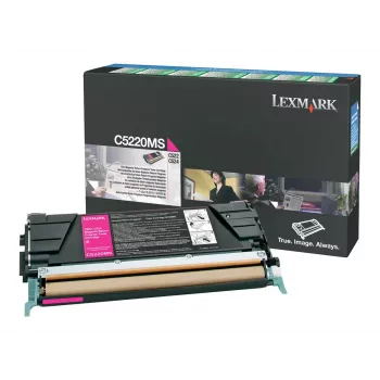 Lexmark Cartucho de toner magenta original LCCP, LRP