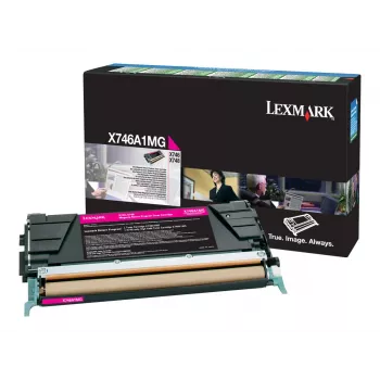 Lexmark X746A1MG tinteiro de toner original magenta para X746de, X748de, X748de LDS, X748de Statoil, X748dte