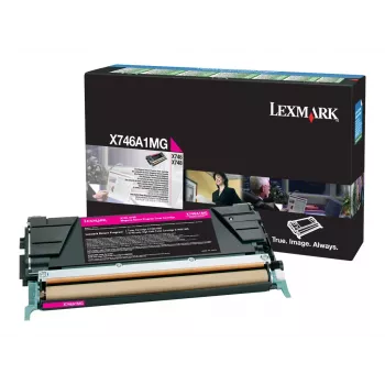 Lexmark X746A1MG tinteiro de toner original magenta para X746de, X748de, X748de LDS, X748de Statoil, X748dte