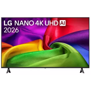 TV Smart LG 50NU800B3LC 50 polegadas 4K NanoCell UHD (webOS, α5 Gen4 AI Processor, preto)