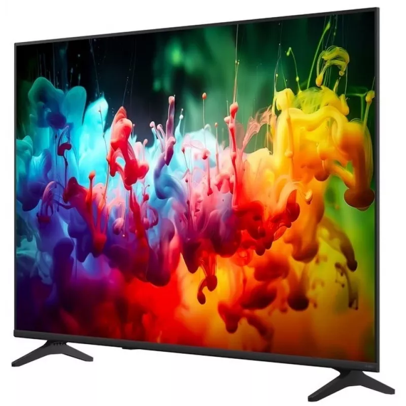 Smart TV LG 55QNED70B3C 55 polegadas 4K QNED MiniLED (2024) - webOS 24, processador α5 Gen7 AI, HDR10 Pro, preto
