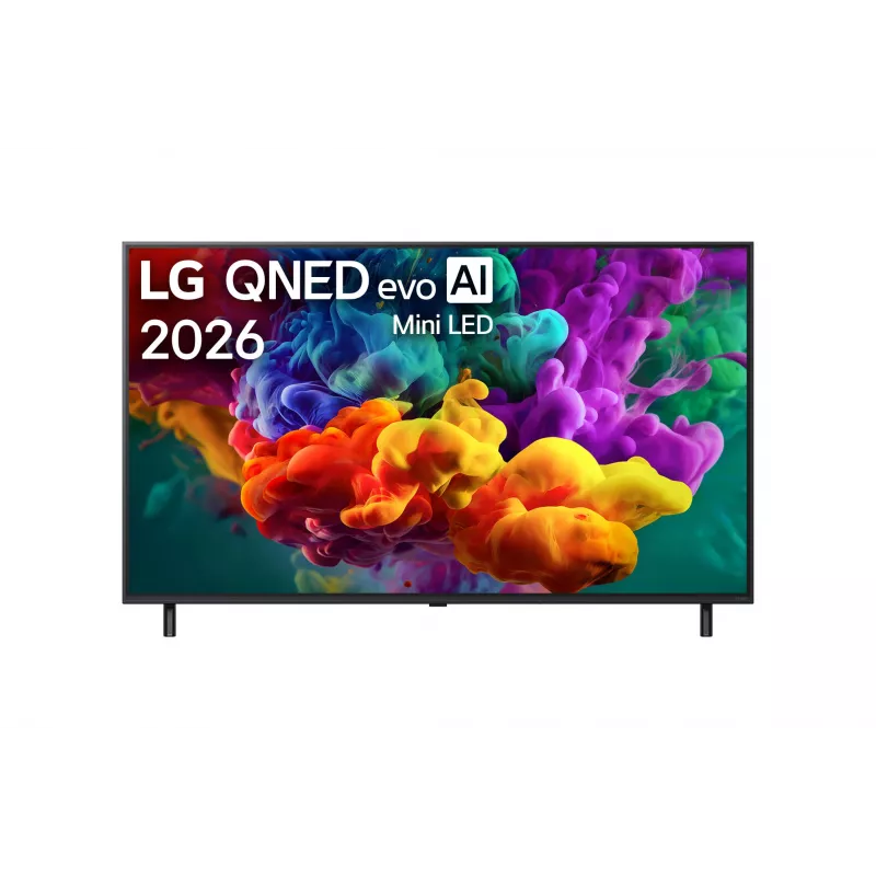 LG 55QNED85B3B TV Smart 4K QNED evo Mini LED de 55 polegadas com webOS, α7 AI Processor 4K Gen6, 120Hz, Dolby Vision IQ, Dolby Atmos, ThinQ AI