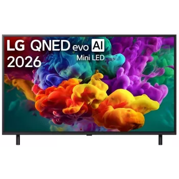 LG 55QNED85B3B TV Smart 4K QNED evo Mini LED de 55 polegadas com webOS, α7 AI Processor 4K Gen6, 120Hz, Dolby Vision IQ, Dolby Atmos, ThinQ AI