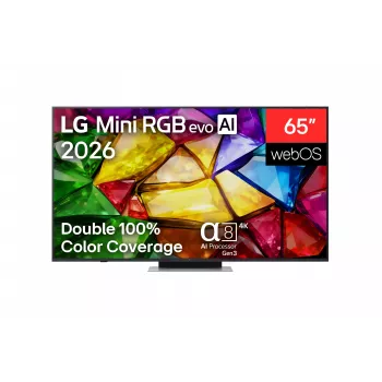 LG 65MRGB87B3B TV Smart 4K QNED Mini RGB evo de 65 polegadas (164 cm)
