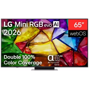 LG 65MRGB87B3B TV Smart 4K QNED Mini RGB evo de 65 polegadas (164 cm)