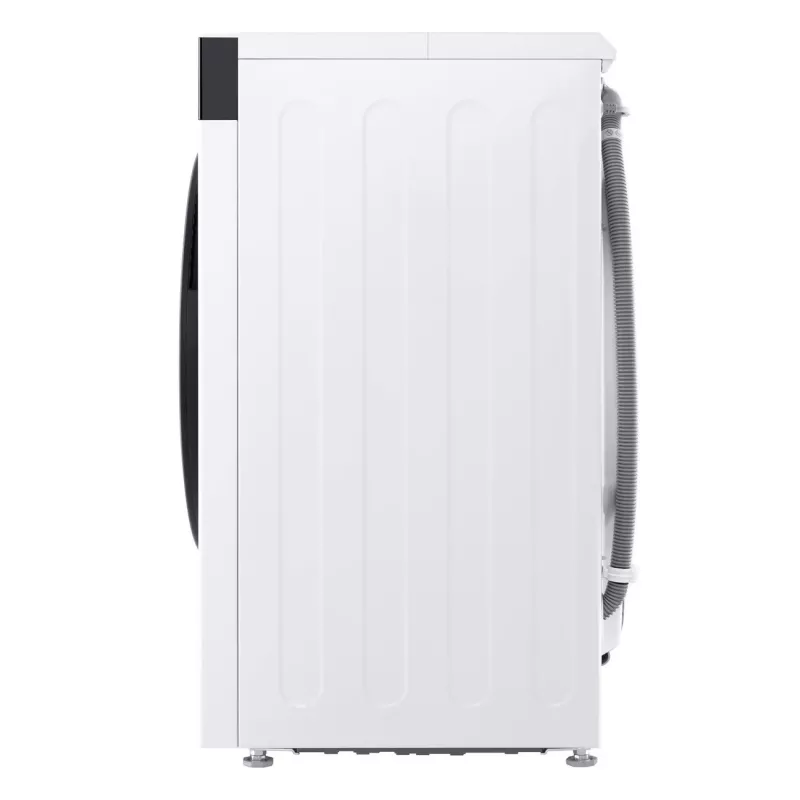 Máquina de lavar roupa de carregamento frontal LG F2X50S8TKB 8 kg 1200 rpm com AI DD, vapor e Wi-Fi - branco
