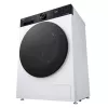 Máquina de lavar roupa de carregamento frontal LG F2X50S8TKB 8 kg 1200 rpm com AI DD, vapor e Wi-Fi - branco