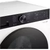 Máquina de lavar de carregamento frontal LG F4X5511TKB 11 kg com AI DD™ e Steam™ - Black Steel