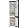Combinado de frigorífico e congelador Bosch GBBS726BEV, Total No Frost, 384 L, preto mate, classe energética C, Inverter Linear Compressor, Wi-Fi