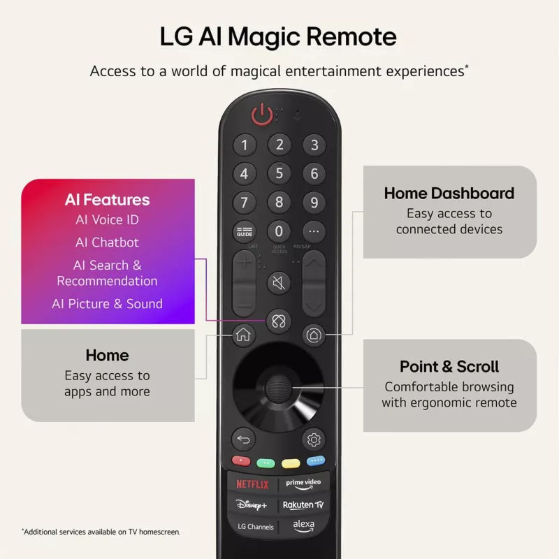 LG OLED55C6ELB.AEUD TV OLED de 55 polegadas, UHD 4K, triplo sintonizador, 120Hz, preto