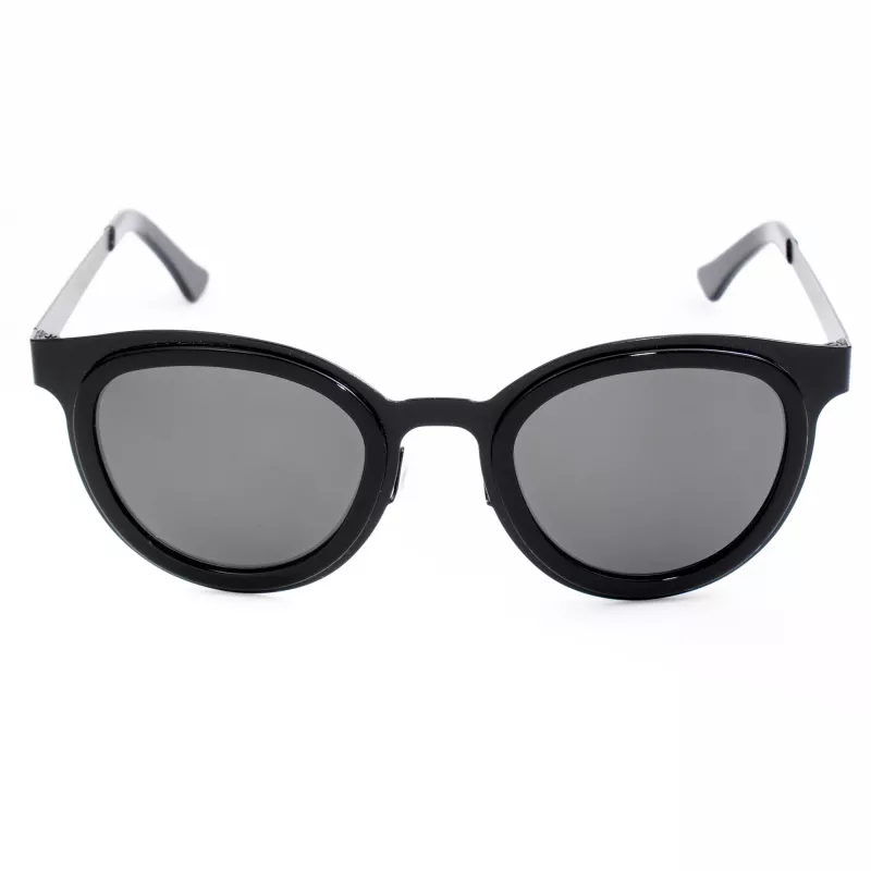 Óculos de sol unissexo LGR FELI-BLACK01 - armação preta, lentes cinzento escuro, 47/24/145 mm
