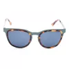 Óculos de sol unissexo LGR GLOR-BLUE39 49/22/145 mm lentes azuis armação preta