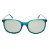 Óculos de sol LGR Woman Spring Green 37 - armação retangular de acetato UV400