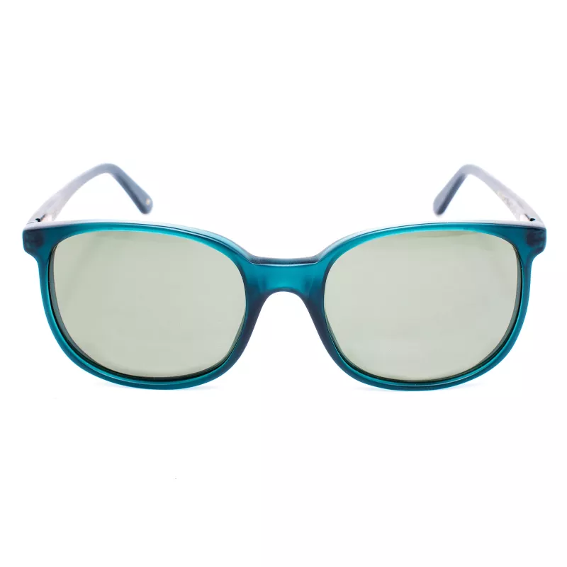 Óculos de sol LGR Woman Spring Green 37 - armação retangular de acetato UV400