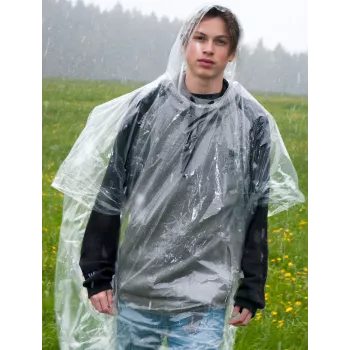 Poncho de chuva biodegradável Basic Nature