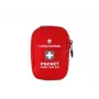 Lifesystems Pocket First Aid Kit – kit de primeiros socorros de viagem compacto de 16 peças com bolsa de nylon ripstop, vermelho