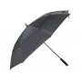 Guarda-chuva Lifeventure XL Trek - preto, resistente ao vento, UPF 50+, 98 cm