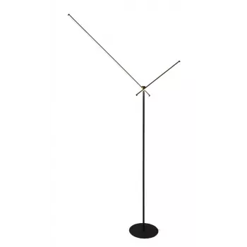Candeeiro de pé LED TANGER 170CM preto
