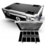 LIGHT4ME ACCU PAR 6x10W CASE 8IN1 Flightcase com 8x projetores LED PAR