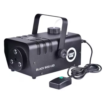 Máquina de fumo LIGHT4ME Black 900 LED Fog Smoke Generator