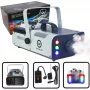LIGHT4ME FM 1500 LED máquina de nevoeiro gerador de fumo 1500W com LEDs RGB