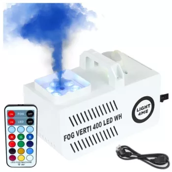 Máquina de fumo pequena LIGHT4ME FOG VERTI 400 LED WH