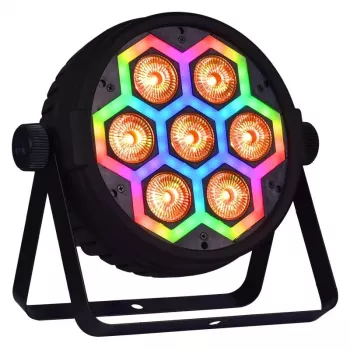 LIGHT4ME FRAME PAR 7x12 LED RGBW Efeito de projetor