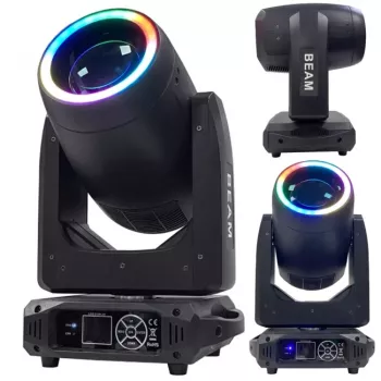Moving head LED LIGHT4ME PRISM BEAM 250 RING