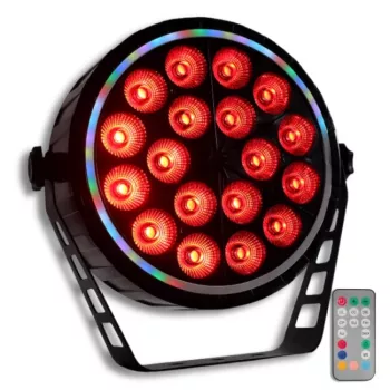 Luz de palco LED RING PAR 18 RGBW LIGHT4ME