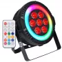 Projetor de palco LIGHT4ME RINGO PAR com anel