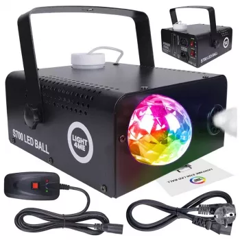 LIGHT4ME S 700W Máquina de névoa e fumo LED BALL com efeito LED RGB