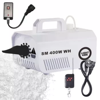 Máquina de neve LIGHT4ME SM 400W WH