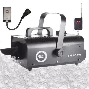LIGHT4ME SM 900W Máquina de neve Preto