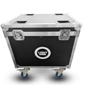 Flight case LIGHT4ME STARWASH 37x15W CASE 2IN1 para 2 moving heads