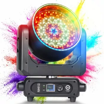 Moving Head Wash LIGHT4ME STARWASH 37x15W RGBW
