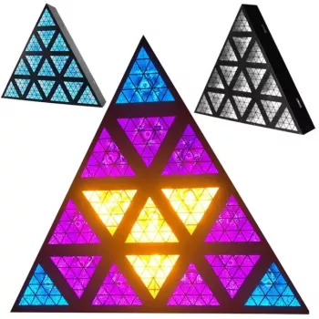 Efeito de iluminação LED LIGHT4ME TRIANGIS 64x2W RGBA