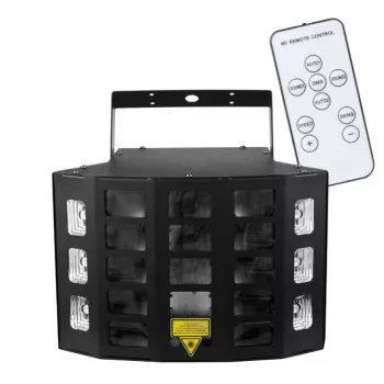 LIGHT4ME TURBO DERBY 4IN1 Luz LED multiefeitos