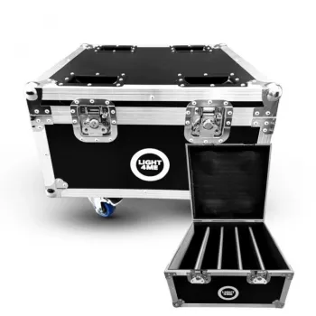 LIGHT4ME VENOM STROBE V2 CASE 4IN1 Flight case para 4 unidades