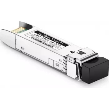 Lightwin Transceptor SFP+ 10G LR, 1310nm, 10km, DDM, LC Duplex, Monomodo, Compatível com HP Aruba (LWO-SFPP-LR-HPE)