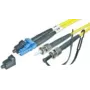 Lightwin Cabo de patch de fibra ótica LC-ST duplex OM3 multimodo 2m, LSZH, preto/azul (LDP-50 LC-ST 2.0 OM3)