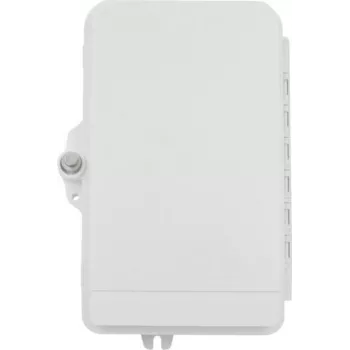 Lightwin HAK 8XSC/APC IP55 Caixa de Ligação de Parede FTTx para até 8 Fibras, Adaptador SC/APC Simplex ou LC Duplex, 8x SC/APC Pré-instalados, IP55 Resistente às Intempéries, Montagem em Parede Caixa de Terminação de Fibra