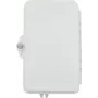 Lightwin HAK 8XSC/APC IP55 Caixa de Ligação de Parede FTTx para até 8 Fibras, Adaptador SC/APC Simplex ou LC Duplex, 8x SC/APC Pré-instalados, IP55 Resistente às Intempéries, Montagem em Parede Caixa de Terminação de Fibra